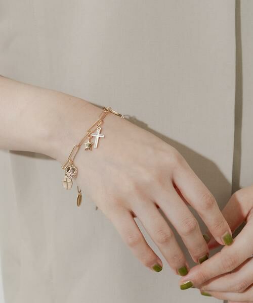 SMELLY / スメリー ブレスレット・バングル | クロスコインチャームブレスレット | 詳細2