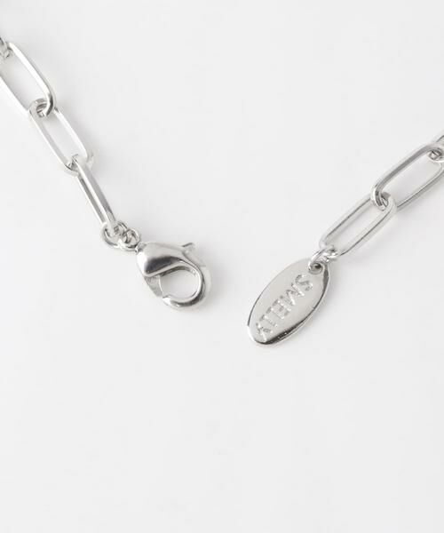 SMELLY / スメリー アンクレット | パールトップコンビチェーンアンクレット | 詳細3