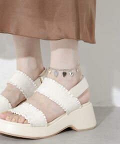 SMELLY / スメリー アンクレット | メタルハートチャームアンクレット