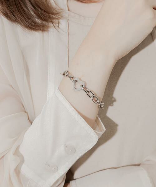 SMELLY / スメリー ブレスレット・バングル | ハートカラビナチェーンブレスレット | 詳細2