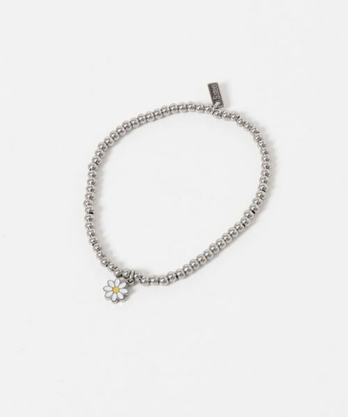 SMELLY / スメリー ブレスレット・バングル | ステンレスビーズフラワーチャームブレスレット | 詳細4