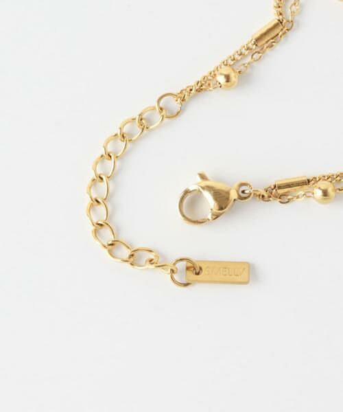 SMELLY / スメリー ブレスレット・バングル | ステンレスハートダブルチェーンブレスレット | 詳細5