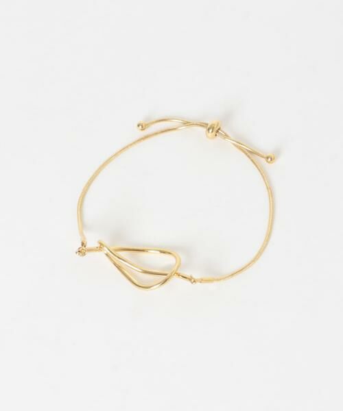 SMELLY / スメリー ブレスレット・バングル | ニュアンスメタルカーブスライドブレスレット | 詳細4