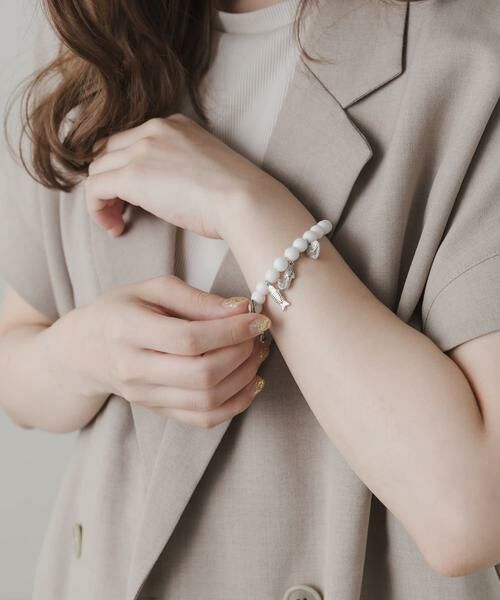 SMELLY / スメリー ブレスレット・バングル | ミックスチャームビーズマンテルブレスレット | 詳細4