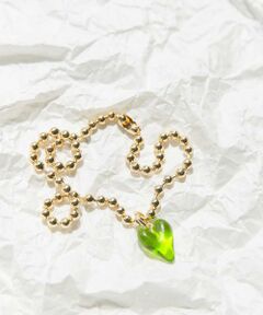 SMELLY / スメリー ネックレス・ペンダント・チョーカー | クリアハートボールチェーンネックレス