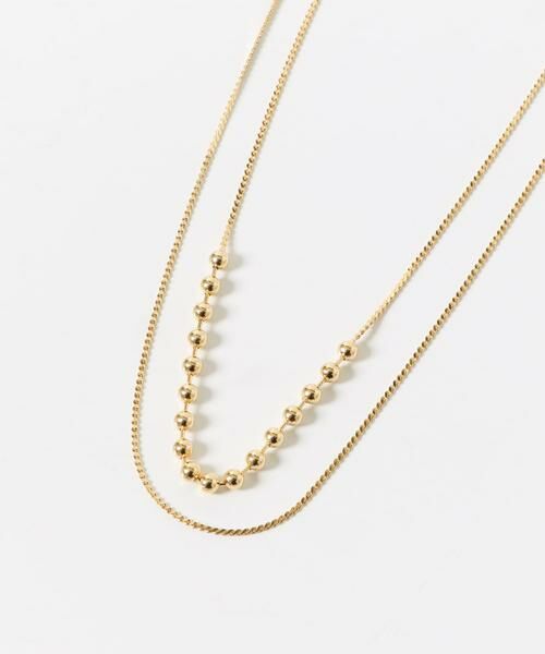 SMELLY / スメリー ネックレス・ペンダント・チョーカー | ボールチェーンキリカエレイヤードネックレス | 詳細5