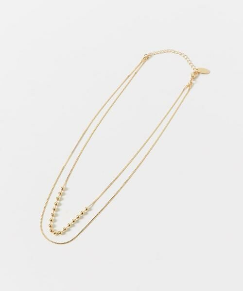SMELLY / スメリー ネックレス・ペンダント・チョーカー | ボールチェーンキリカエレイヤードネックレス | 詳細6