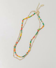 SMELLY / スメリー ネックレス・ペンダント・チョーカー | カラービーズ2セットネックレス