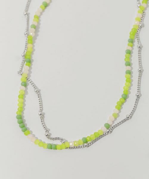 SMELLY / スメリー ネックレス・ペンダント・チョーカー | カラービーズ2セットネックレス | 詳細9