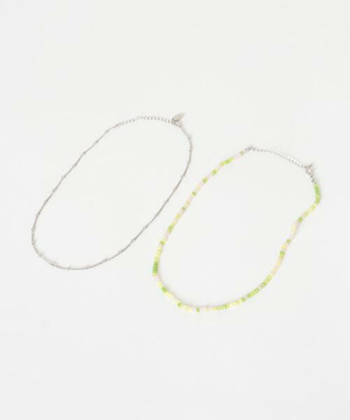 SMELLY / スメリー ネックレス・ペンダント・チョーカー | カラービーズ2セットネックレス | 詳細14