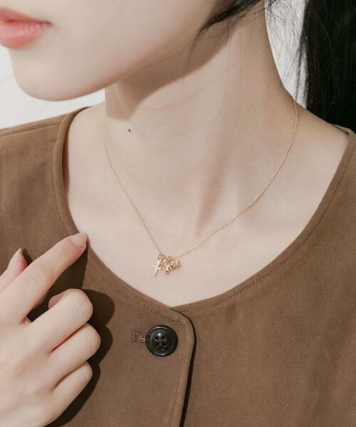 SMELLY / スメリー ネックレス・ペンダント・チョーカー | イニシャルチャームネックレス | 詳細12