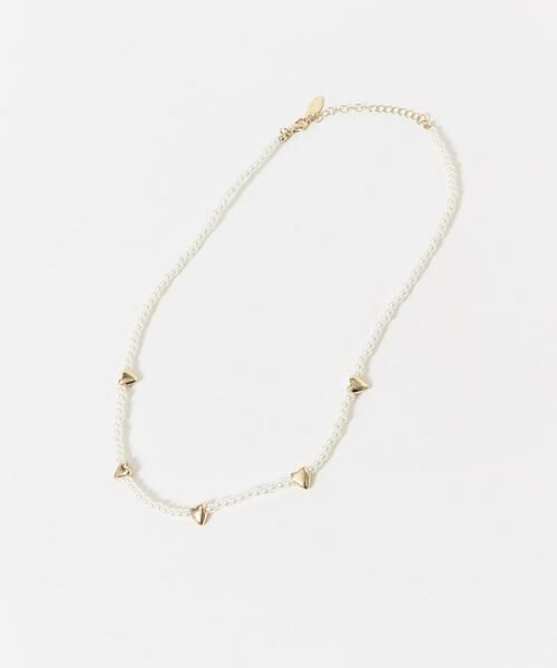 SMELLY / スメリー ネックレス・ペンダント・チョーカー | ハートモチーフパールネックレス | 詳細6