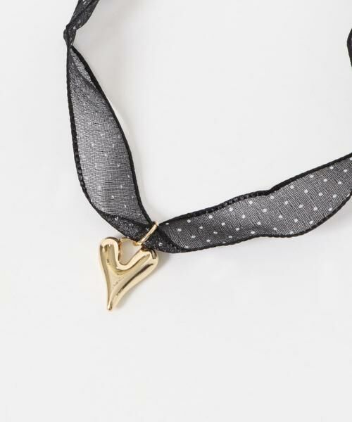 SMELLY / スメリー ネックレス・ペンダント・チョーカー | ハートトップドットシアーチョーカー | 詳細4