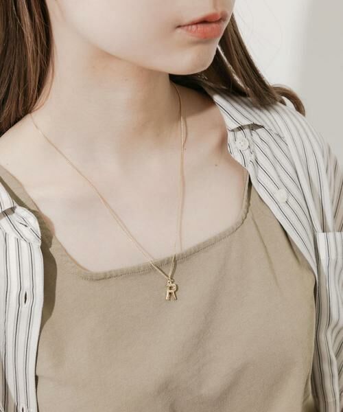 SMELLY / スメリー ネックレス・ペンダント・チョーカー | イニシャルワントップネックレス | 詳細1