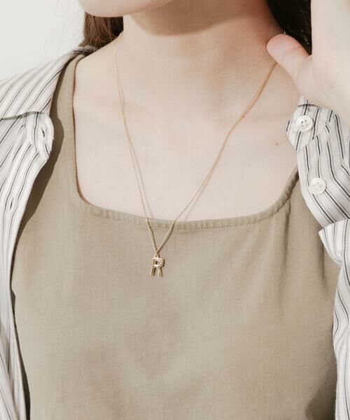 SMELLY / スメリー ネックレス・ペンダント・チョーカー | イニシャルワントップネックレス | 詳細2