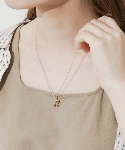 SMELLY / スメリー ネックレス・ペンダント・チョーカー | イニシャルワントップネックレス | 詳細3