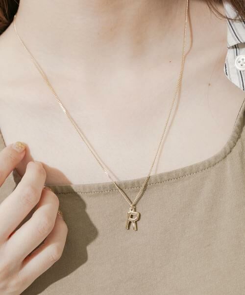 SMELLY / スメリー ネックレス・ペンダント・チョーカー | イニシャルワントップネックレス | 詳細4