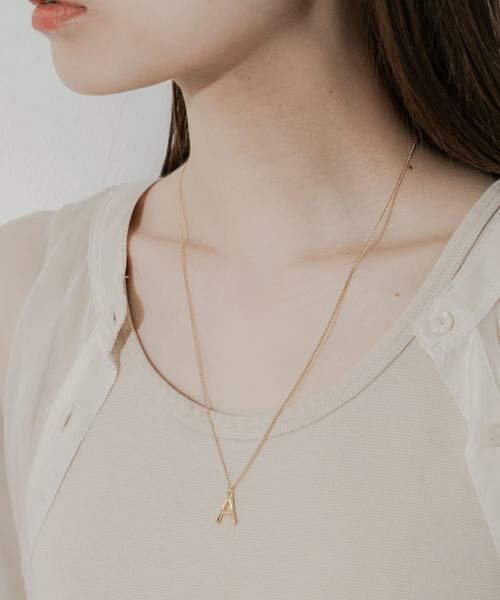 SMELLY / スメリー ネックレス・ペンダント・チョーカー | イニシャルワントップネックレス | 詳細6