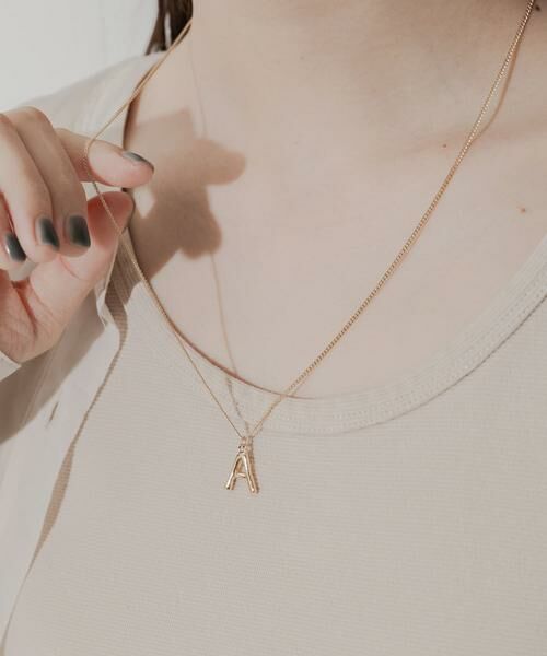 SMELLY / スメリー ネックレス・ペンダント・チョーカー | イニシャルワントップネックレス | 詳細7