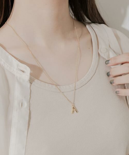 SMELLY / スメリー ネックレス・ペンダント・チョーカー | イニシャルワントップネックレス | 詳細8