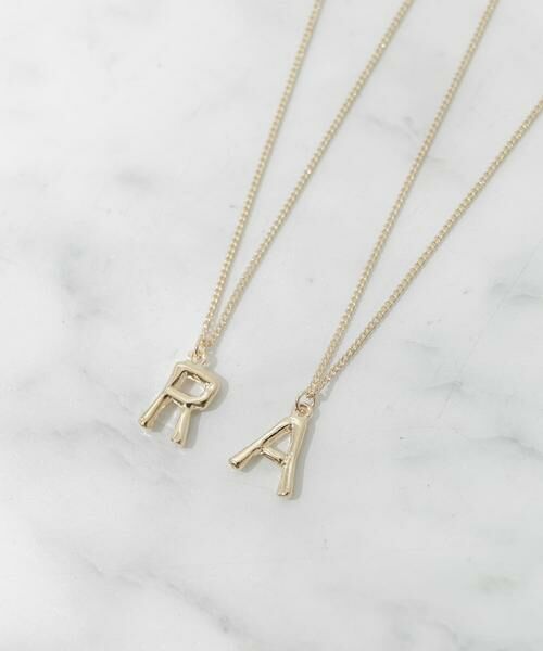 SMELLY / スメリー ネックレス・ペンダント・チョーカー | イニシャルワントップネックレス | 詳細11