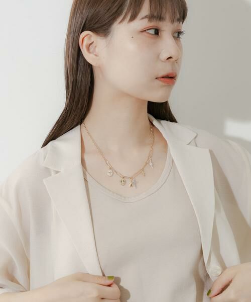 SMELLY / スメリー ネックレス・ペンダント・チョーカー | クロスコインチャームネックレス | 詳細3