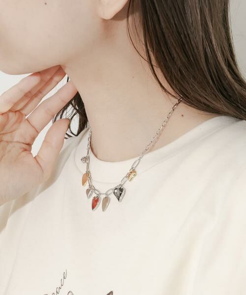 SMELLY / スメリー ネックレス・ペンダント・チョーカー | メタルハートチャームネックレス | 詳細2