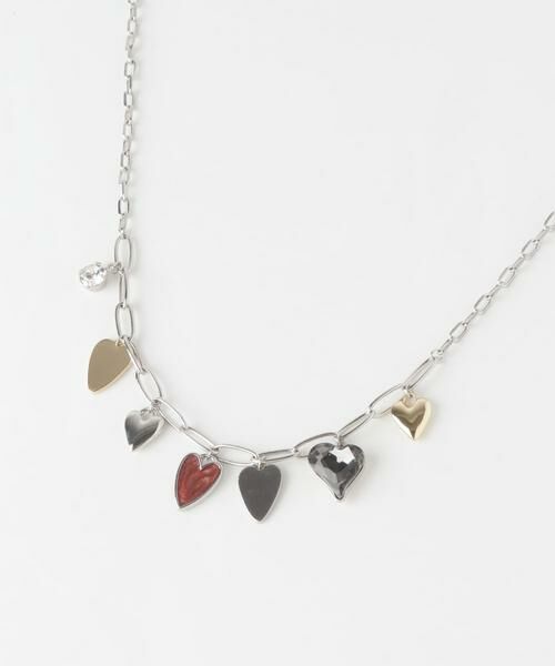 SMELLY / スメリー ネックレス・ペンダント・チョーカー | メタルハートチャームネックレス | 詳細3