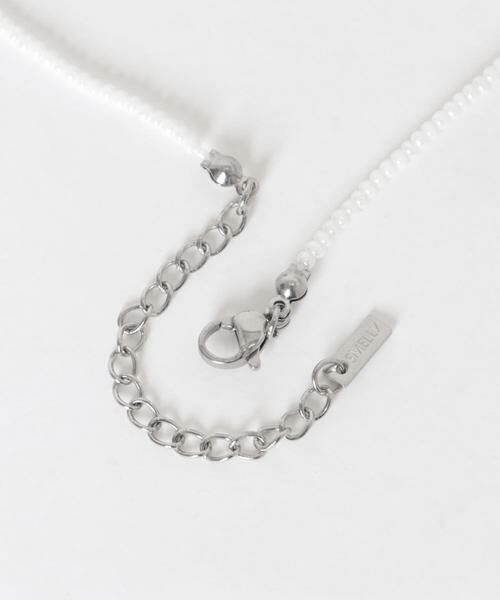 SMELLY / スメリー ネックレス・ペンダント・チョーカー | ステンレスフラワーモチーフビーズネックレス | 詳細6