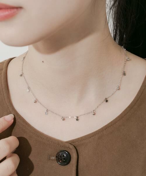 SMELLY / スメリー ネックレス・ペンダント・チョーカー | ステンレススターチャームネックレス | 詳細4