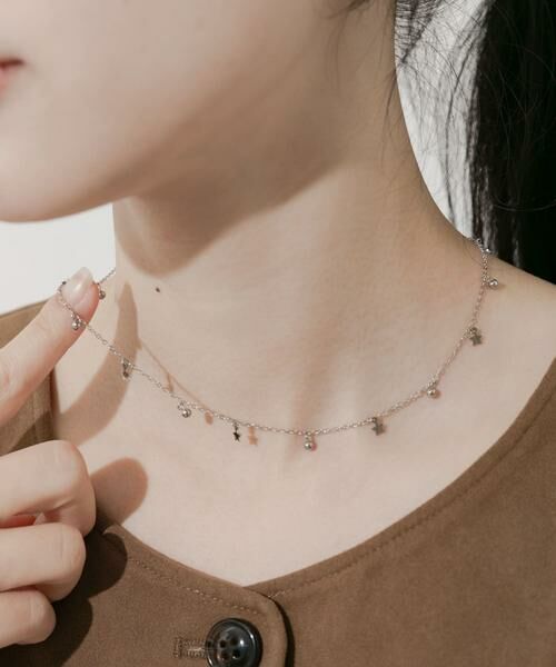 SMELLY / スメリー ネックレス・ペンダント・チョーカー | ステンレススターチャームネックレス | 詳細5