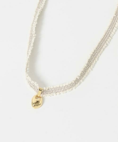 SMELLY / スメリー ネックレス・ペンダント・チョーカー | メタルトップツイードチョーカー | 詳細5