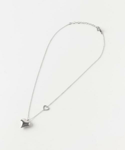 SMELLY / スメリー ネックレス・ペンダント・チョーカー | ステンレスプックリメタルハートネックレス | 詳細6