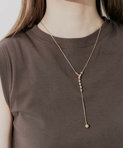 SMELLY / スメリー ネックレス・ペンダント・チョーカー | メタルボールYネックレス | 詳細1