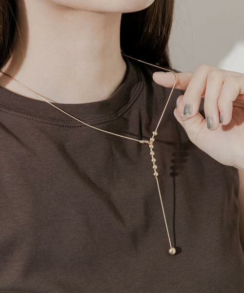 SMELLY / スメリー ネックレス・ペンダント・チョーカー | メタルボールYネックレス | 詳細2