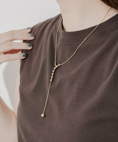 SMELLY / スメリー ネックレス・ペンダント・チョーカー | メタルボールYネックレス | 詳細3