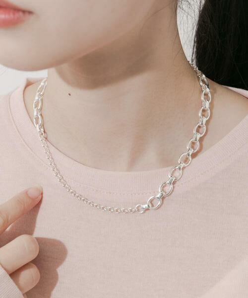 SMELLY / スメリー ネックレス・ペンダント・チョーカー | チェーンコンビネーションボリュームネックレス | 詳細3