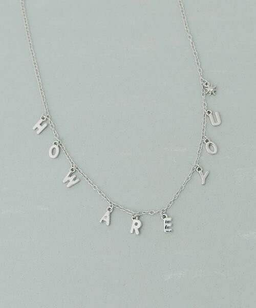 SMELLY / スメリー ネックレス・ペンダント・チョーカー | メッセージチャームネックレス | 詳細1