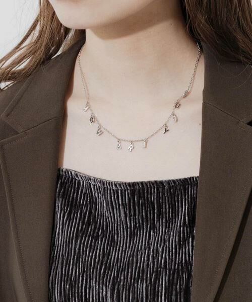 SMELLY / スメリー ネックレス・ペンダント・チョーカー | メッセージチャームネックレス | 詳細4