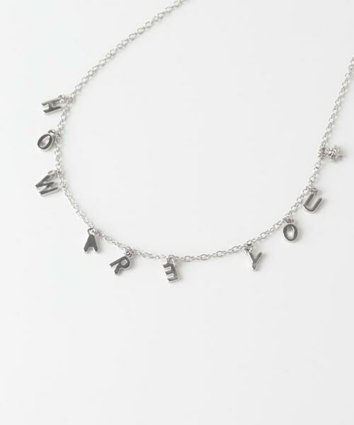 SMELLY / スメリー ネックレス・ペンダント・チョーカー | メッセージチャームネックレス | 詳細5