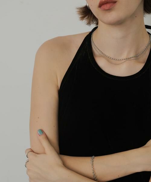 SMELLY / スメリー ネックレス・ペンダント・チョーカー | ステンレスボールチェーン2セットネックレス | 詳細6