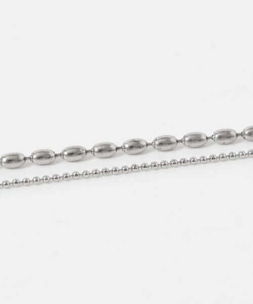 SMELLY / スメリー ネックレス・ペンダント・チョーカー | ステンレスボールチェーン2セットネックレス | 詳細9