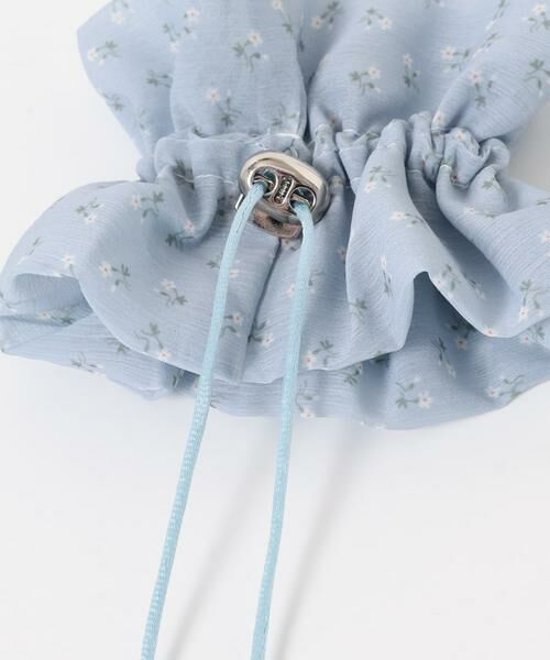 SMELLY / スメリー ヘアゴム・シュシュ | フラワープリントドローコードシュシュ | 詳細6