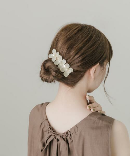 SMELLY / スメリー カチューシャ・カチューム・その他 | フラワーパールバレッタ | 詳細3
