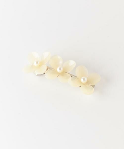 SMELLY / スメリー カチューシャ・カチューム・その他 | フラワーパールバレッタ | 詳細4
