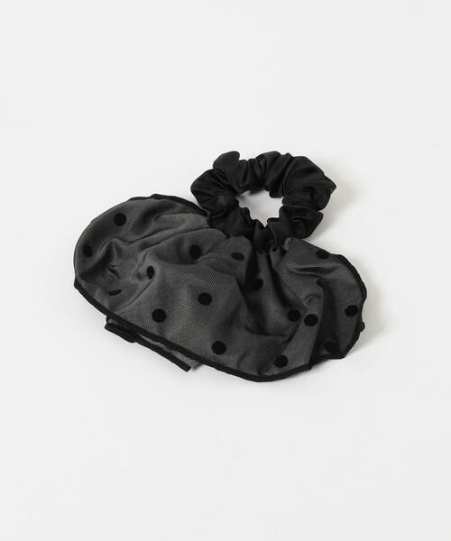 SMELLY / スメリー ヘアゴム・シュシュ | ドットフリルシュシュ | 詳細4