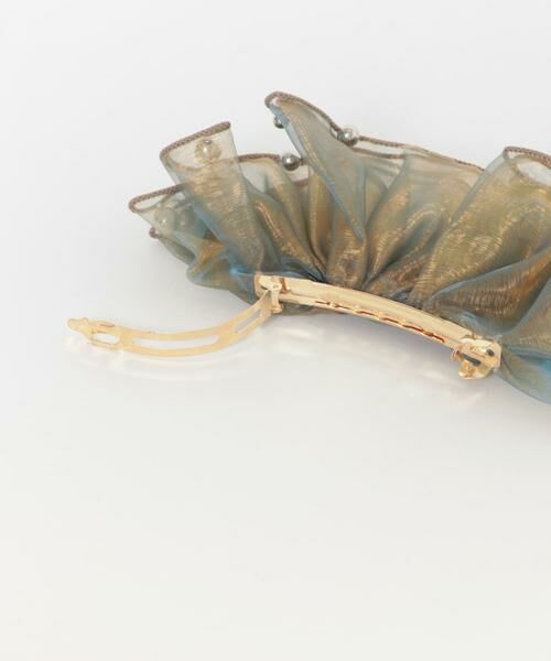 SMELLY / スメリー カチューシャ・カチューム・その他 | メタルボールシアーフリルボリュームバレッタ | 詳細6