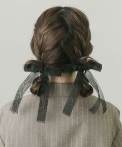 SMELLY / スメリー カチューシャ・カチューム・その他 | シアーリボン2セットバレッタ