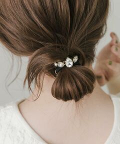 SMELLY / スメリー ヘアゴム・シュシュ | ビジューヘアポニー