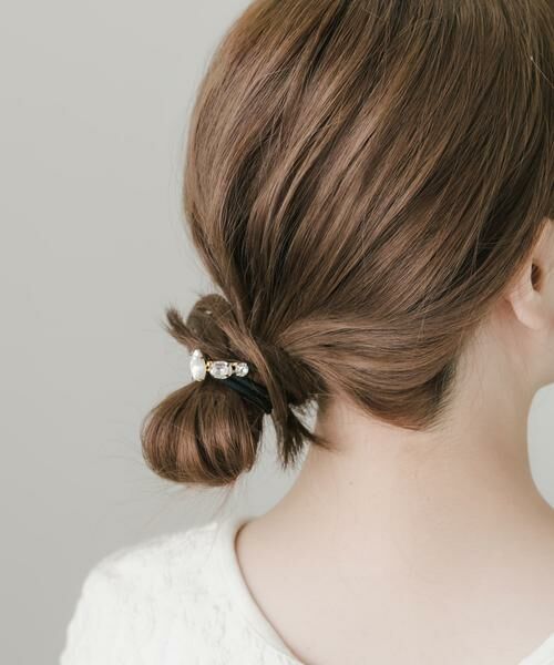 SMELLY / スメリー ヘアゴム・シュシュ | ビジューヘアポニー | 詳細1